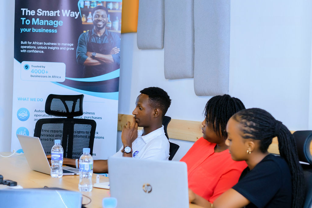 Facilitator speaking during a practical learning session